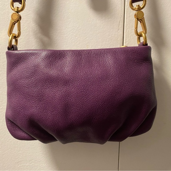 Marc By Marc Jacobs Purple Leather Crossbody Bag - Picture 10 of 10